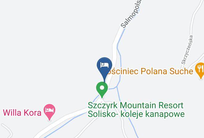 Bielskonty - Gosciniec Solisko Maps