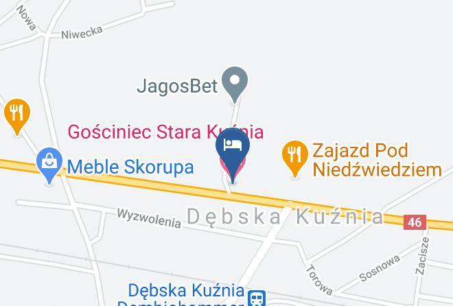 Gosciniec Stara Kuznia Map
