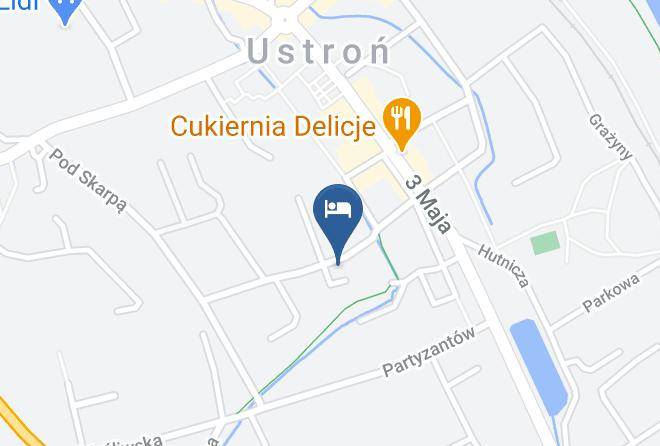 Cieszynski - Gosciniec U Januszka Pensjonat Ustron Maps