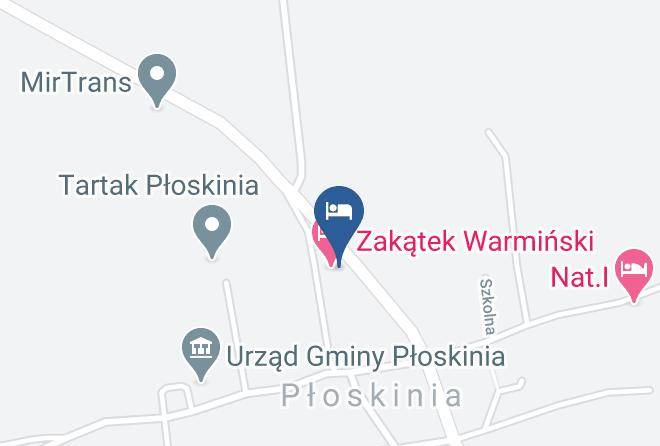 Braniewski - Gosciniec Zakatek Warminski Maps