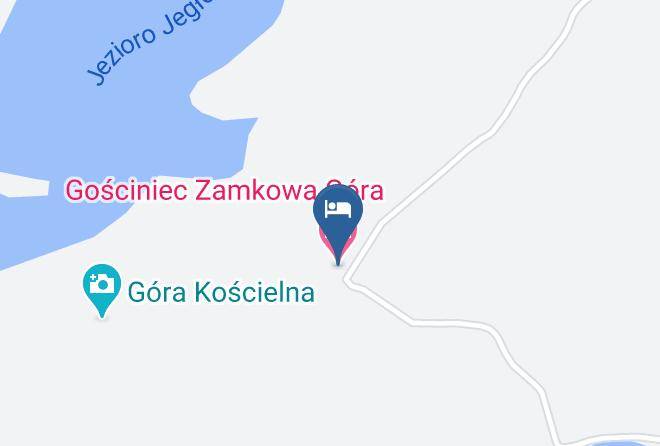Gosciniec Zamkowa Gora Map