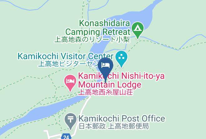 Matsumoto City - Gosenjaku Hotel Kamikochi Maps