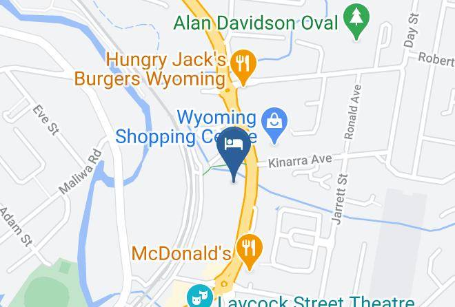 Gosford Resort And Conference Centre Map