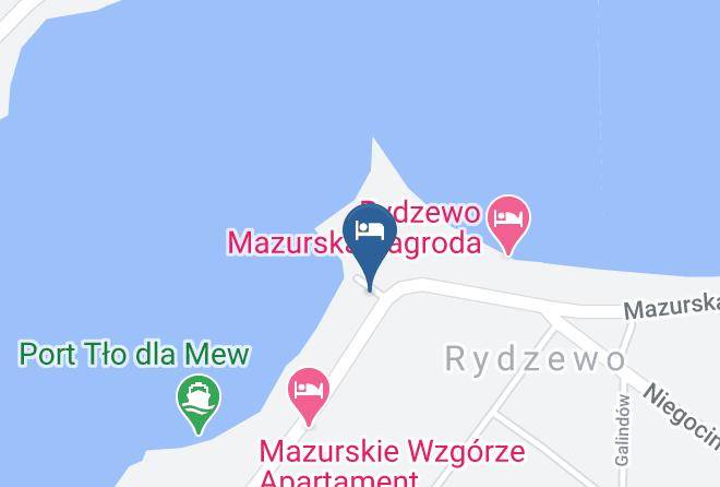 Gizycki - Gospoda Pod Czarnym Labedziem Maps