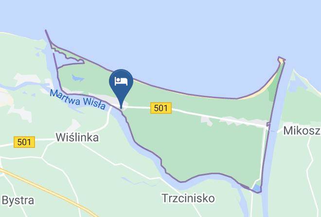 Gdansk - Gospodarstwo Agroturystyczne Przystan Maps