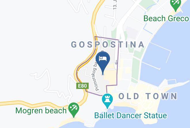 Gospostina In Map