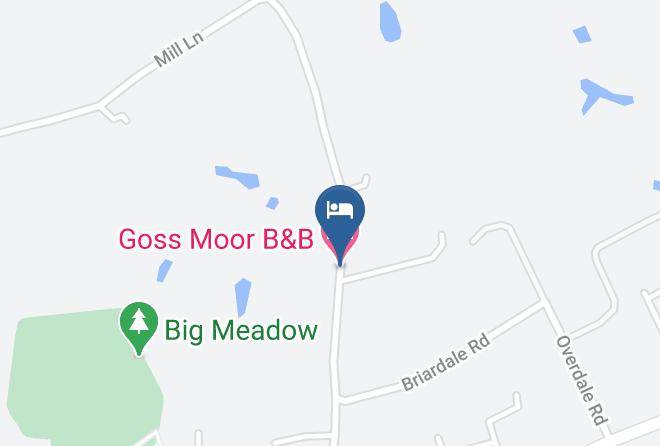 Cheshire - Goss Moor B&b Maps