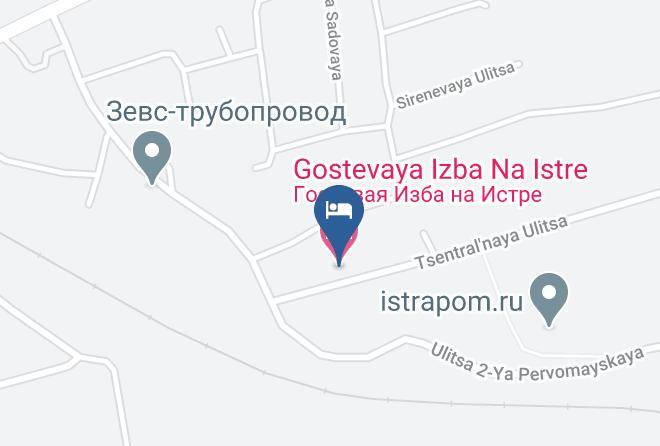 Gostevaya Izba Na Istre Map