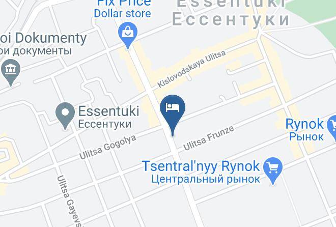 Yessentuki - Gostevoi Dom Na Volodarskogo Maps