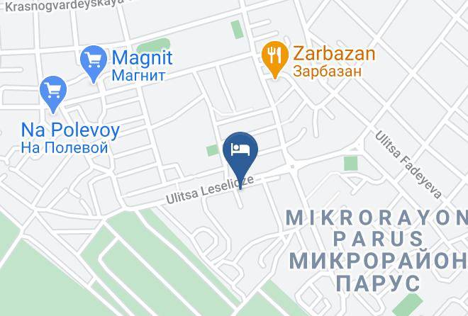 Gelendzhik - Gostevoj Dom Na Leselidze Maps