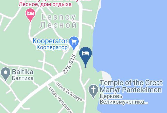 Zelenogradsky District - Gostevoy Chastnyy Dom Eliza Zarkau Maps