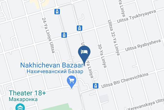 Rostov Na Donu - Gostevoy Dom Abrikos Maps