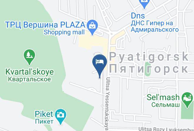 Pyatigorsk - Gostevoy Dom Aleks Maps