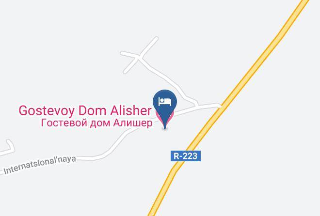 Burabay District - Gostevoy Dom Alisher Maps