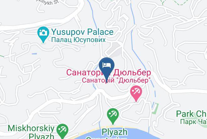 Yalta - Gostevoy Dom Anna Maps