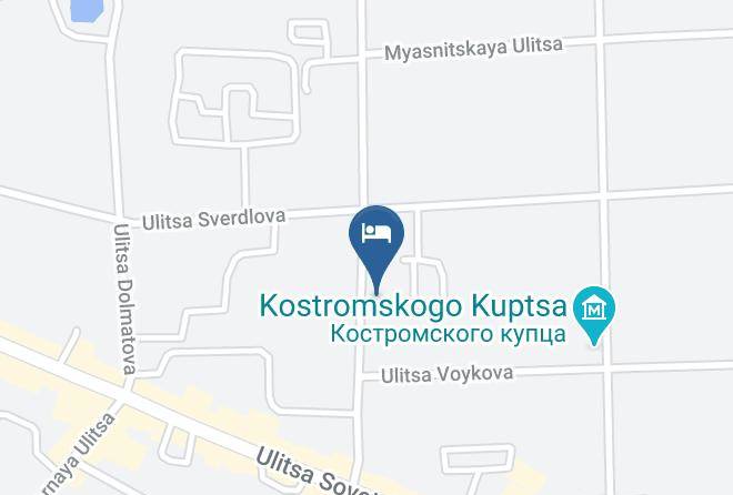 Kostroma - Gostevoy Dom Belaya Loshad' Maps