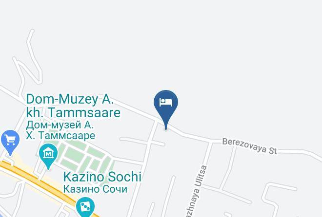 Sochi - Gostevoy Dom Berozka Maps