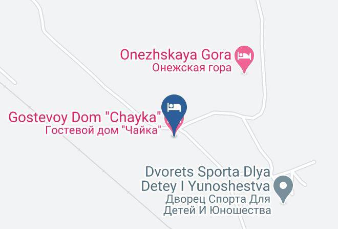 Onezhsky District - Gostevoy Dom Chayka Maps