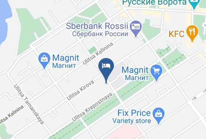 Anapa - Gostevoy Dom Chernomor'ye Maps