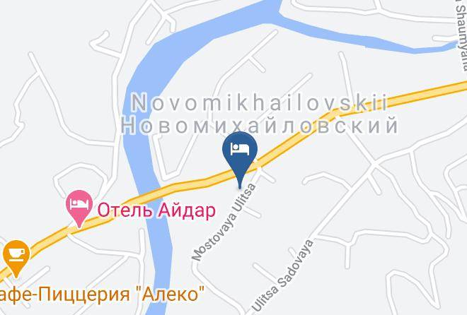 Tuapsinsky District - Gostevoy Dom Comfort Maps