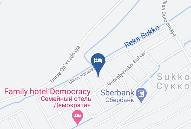 Anapa - Gostevoy Dom Dacha Maps