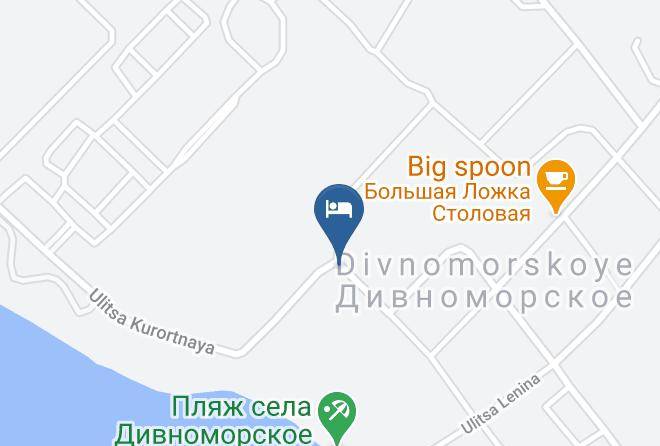 Gelendzhik - Gostevoy Dom Divnyy Maps