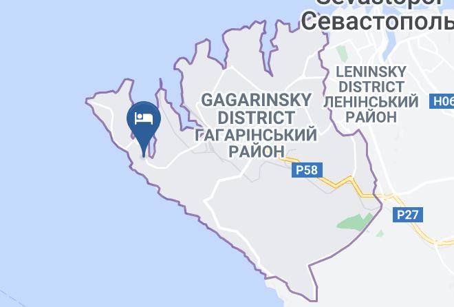 Gostevoy Dom Dva Mayaka Map