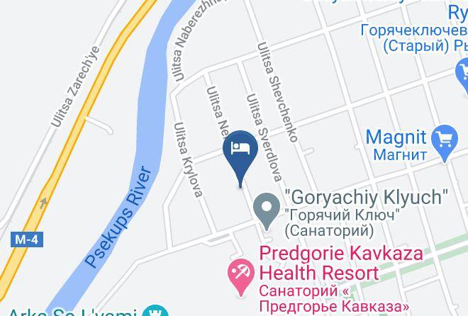 Goryachiy Klyuch - Gostevoy Dom Ekotel' Maps