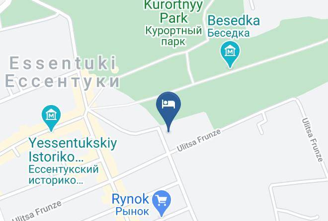 Yessentuki - Gostevoy Dom Essentuki Maps