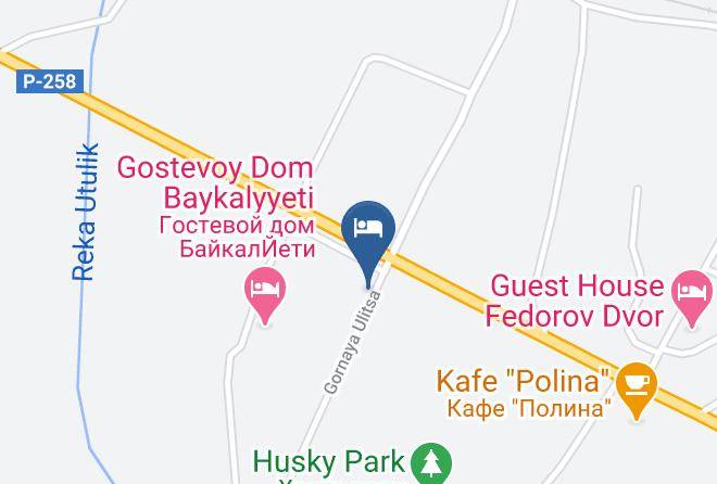 Slyudyansky District - Gostevoy Dom Gornaya 24 Maps