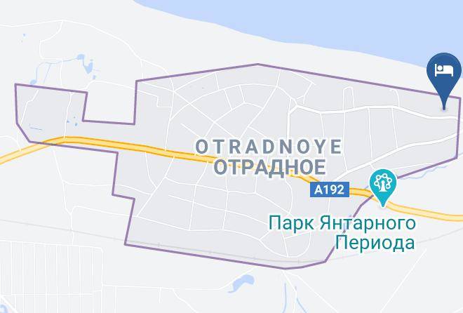 Svetlogorsky District - Gostevoy Dom I Kafe Vysokiy Bereg Maps