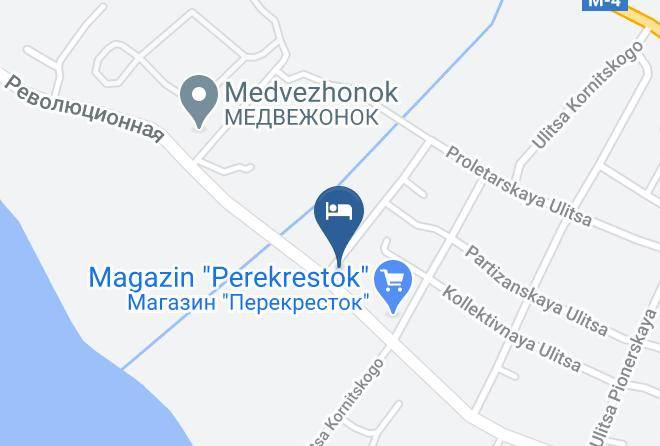 Gelendzhik - Gostevoy Dom Ivetta Maps