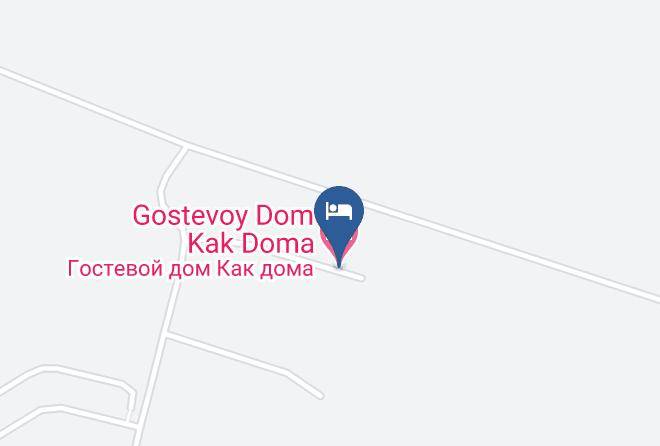 Gostevoy Dom Kak Doma Map