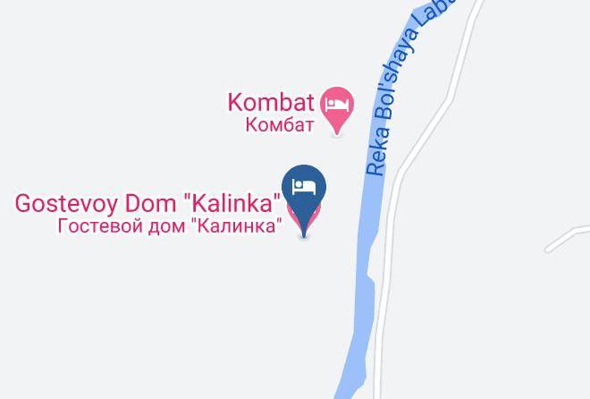 Urupsky District - Gostevoy Dom Kalinka Maps