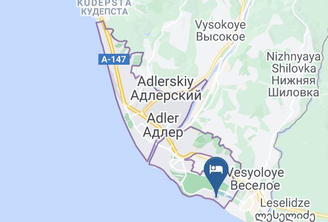 Sochi - Gostevoy Dom Karolina Maps
