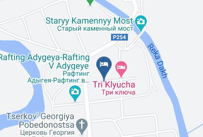 Maykopsky District - Gostevoy Dom Kazachiy Stan Maps