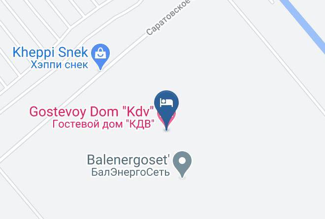 Balakovsky District - Gostevoy Dom Kdv Maps