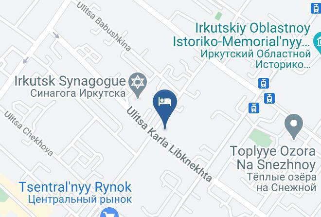 Irkutsk - Gostevoy Dom Kheyvitsa Maps
