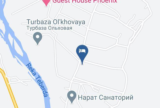 Karachayevsk - Gostevoy Dom Khizhina Maps