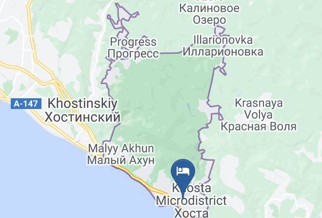 Sochi - Gostevoy Dom Khostapalm Maps