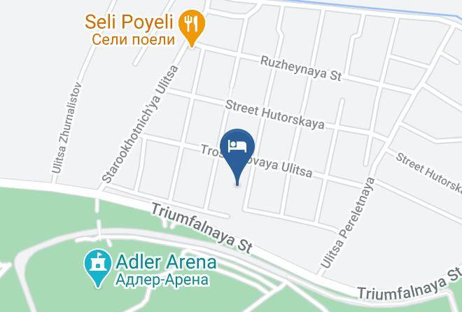 Sochi - Gostevoy Dom Korvet Maps