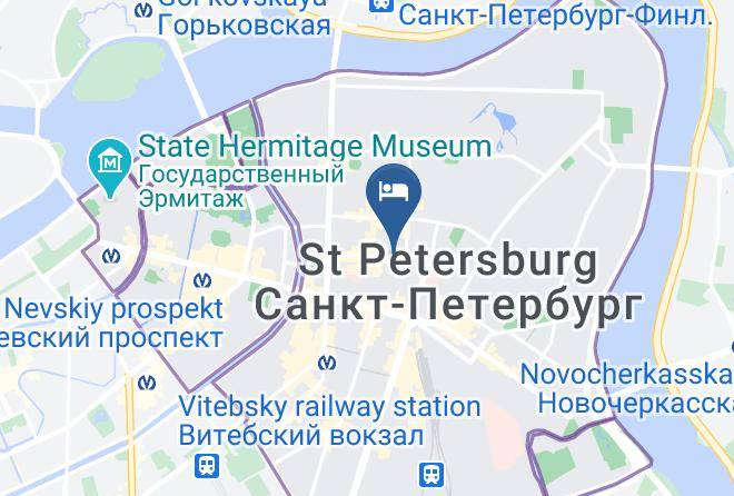 Saint Petersburg - Gostevoy Dom Koshkin Dom Maps