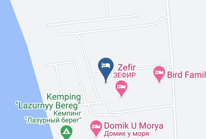 Yeysky District - Gostevoy Dom Kovcheg Maps