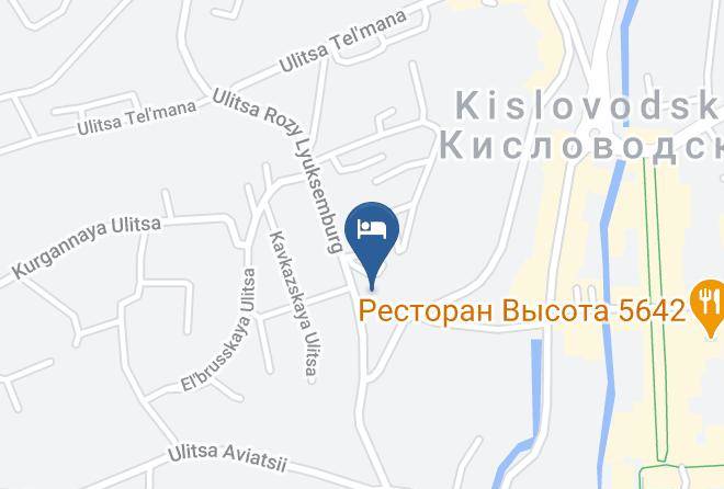 Kislovodsk - Gostevoy Dom Legenda Maps
