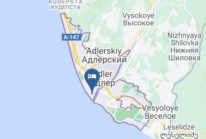 Sochi - Gostevoy Dom Listvennitsa Maps