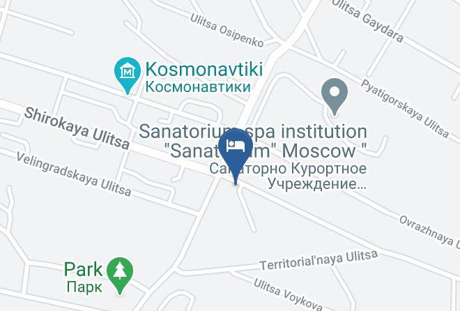 Kislovodsk - Gostevoy Dom Marika Maps
