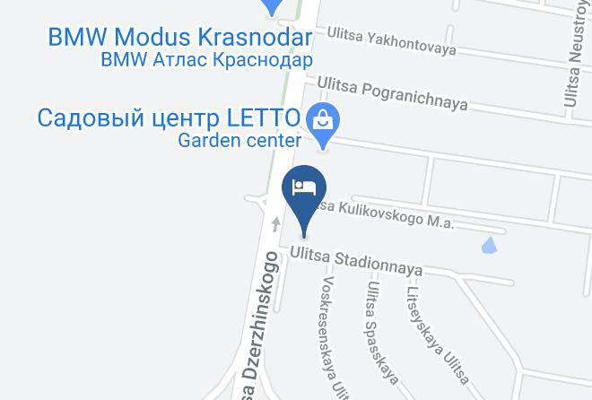 Krasnodar - Gostevoy Dom Meliza Maps