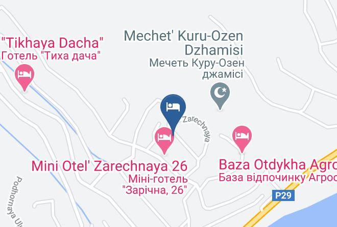 Gostevoy Dom Meraba Map