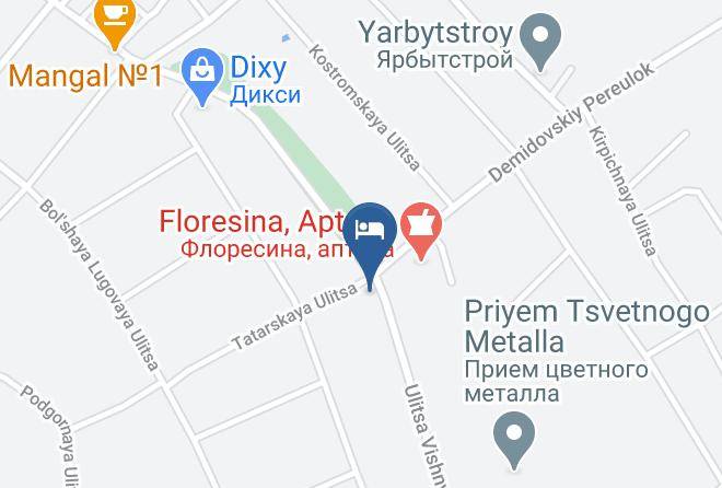 Yaroslavl - Gostevoy Dom Milana Maps
