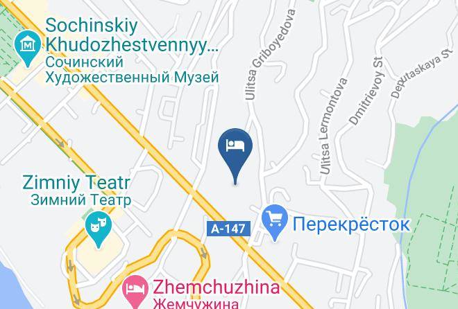Sochi - Gostevoy Dom Na Dzhigitskoy 6 Maps